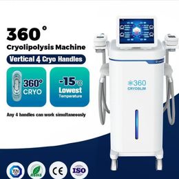 High quality Cold Fat Freeze Cryolipolysis Machine Cryolipolysis 360 Cell Remove Body Slimming Fat Loss Weight reduc Fat Freezing beauty machine