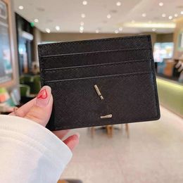 Designer Keychain bag Thin style One-piece Coin purse file unisex storage bag Leather Fashion keychain