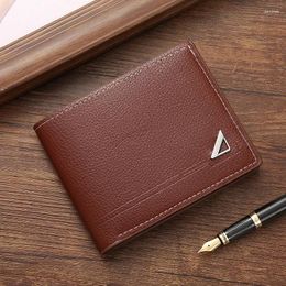 Wallets Vintage Men Leather Short Money Purse Brand Wallet Slim Male Purses Clip Dollar Price Portomonee Carteria