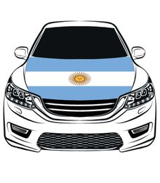 Argentina national flag car Hood cover 33x5ft 100polyesterengine elastic fabrics can be washed car bonnet banner9314021