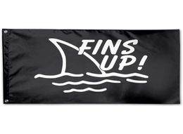Custom Outdoor Indoor Fins Up 3x5ft Flags High Quality Hanging National Make Your Own Flags Banners indoor outdoor6241137