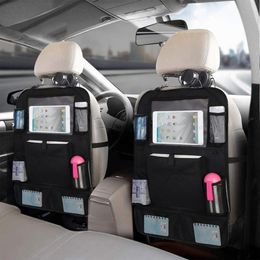 Hanging Baskets Universal Car Storage Bag Back Seat Organiser Multi-Pocket Tablet Holder Automobiles Interior Accessory Stowing