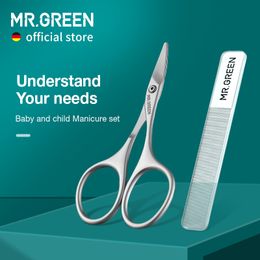 Nail Clippers MR.GREEN Baby Safety Nail Scissors Nail Care Clippers Cutter born Baby Convenient Daily Nail File Shell Shear Manicure Tool 230419
