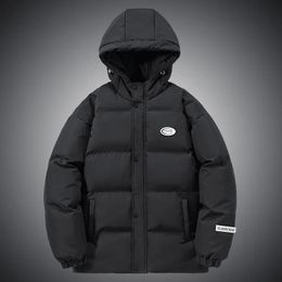 Men's Jackets MEN'S HOODED LOOSE THICK WARM COTTONPADDED JACKET TREND COAT AUTUMN AND WINTER 231118