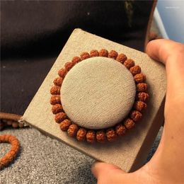 Strand Nature Rudraksha Beads Meditation Mala Bead Bracelets Jewellery Making Prayer Chakras Bodhi Tibetan Buddhism Bracelet Buddhis