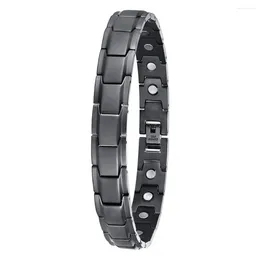 Charm Bracelets Fashion Jewellery Men's Women's Antirust Steel Bracelet Anklet Black