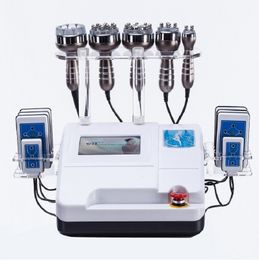 Body Shaping Best 6 in 1 slimming rf Beauty equipment lipo laser ultrasonic 40k Vacuum Cavitation system rf equipment machine