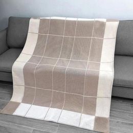 2023 Cashmere Wool blankets and throws for sofas Four Season Blanket Fabrics Office Towelling Coverlet Nap Air Conditioning Blanket Sand