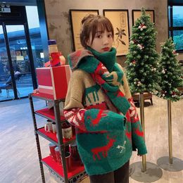 Women's Sweaters Winter Ins Tide Brand Christmas Sweater Male Korean Version Trend Personality Loose Lazy Couple Bottoming