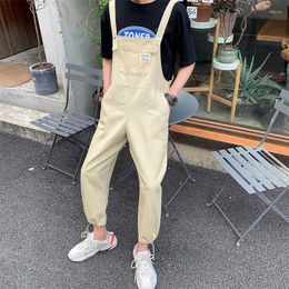 Men's Pants Retro Cargo Mens Casual Bib Ripped Loose Trousers Patchwork Jogging Vintage Streetwear