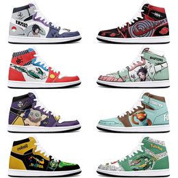 DIY classics new Customised basketball shoes 1s sports outdoor for men women antiskid anime comfortable Versatile fashion figure sneakers 36-48 JEYY313_42