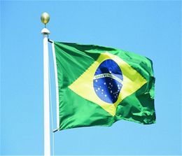 Brazil Flag 150x90cm custom flag banner national flags IndoorOutdoor Brasil FLAG Country Banner3892287