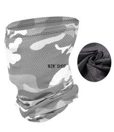 Cycling Caps Masks Summer Fishing Scarf Face Cover Neck Gaiter Dustproof Headscarf Sun Protection Motorcycle Hiking Balaclava3451172