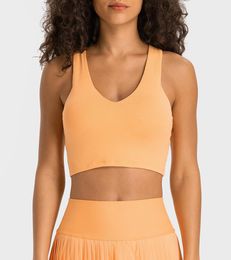 Sports Bra Yoga Vest High Elastic Shockproof Women Underwears with Chest Pad Running Fiess Gym Shirt Inner Jacket Tank Tops
