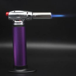 1300C color Metal Dab Jet Butane Torch Lighter Windproof Jet Flames Torch Professional Kitchen Lighter Brulee Culinary DHL FREE