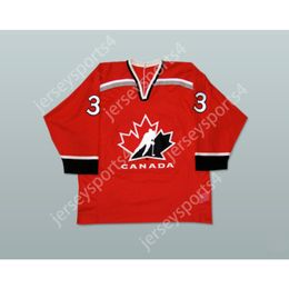 Custom RDE 33 PATRICK ROY TEAM CANADA HOCKEY JERSEY NEW Top Stitched S-M-L-XL-XXL-3XL-4XL-5XL-6XL