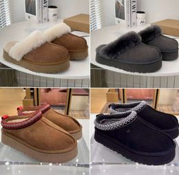 designer tasman slipper australia platform slippers tazz shoes sheepskin real leather UGGsity boots classic brand casual women outside slider 1122ESSQ