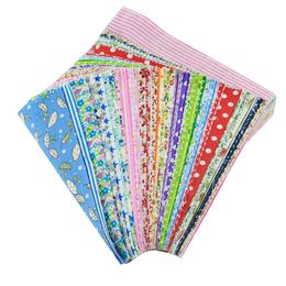 Fabric Ankara Fabric 50 PCSLot 10cmx12cm Stash Patchwork Fabric Bundle Cotton Fabric Sewing Quilting Tilda Doll Random Color Material 230419