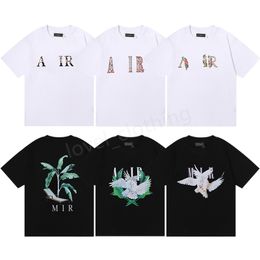 Designer Mens women T shirts amilis Summer street Fashion short sleeve leisure Cottons letter print Tee Luxurys couples tops Clothing Size S-XL