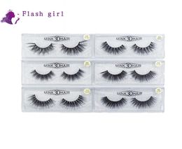 W series 19 models 5D Mink Eyelashes 1 pair natural false eyelashes Full Strip Eye Lashes Thick false Eyelashes5396040