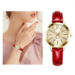 Wristwatches Women Watch Top Luxury Fashion Casual Christmas Diamond Leather Band Analogue Quartz Fashi Wrist Watches Selling Products