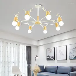 Pendant Lamps Led Fixtures Residential Els Circle Glass Box Light Lighting Ball Moroccan Decor Chandeliers Ceiling