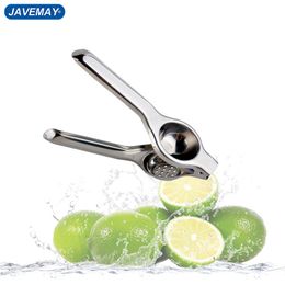 Fruit Vegetable Tools Stainless Steel Lemon Fruits Squeezer Orange Hand Manual Juicer Kitchen Tools Lemon Juicer Orange Queezer Juice Pressing Javemay 230419