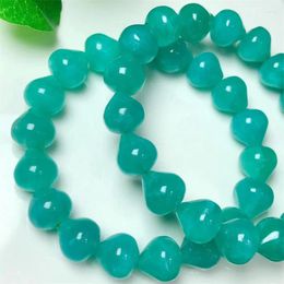 Link Bracelets Natural Amazonite Strawberry Bracelet Fashion Healing Personalized For Men Women Gemstone Jewelry Lovers Gift 1pcs 10/11MM