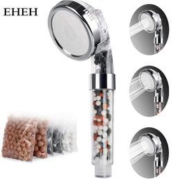 Bathroom Shower Heads EHEH Arrival 3 Modes SPA Head High Pressure Saving Water Nozzle Premium Philtre 4 Types 230419