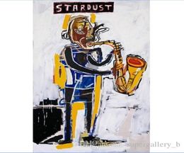 JeanMichel Basquiat quotStardust1983quot High Quality Handpainted HD Print Art oil painting Home Decor Wall Art On Canvas 7774150