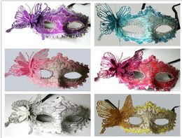 Party masks Venetian masquerade Halloween Mask Sexy Carnival Dance Maskcosplay fancy wedding gift mix color1760217