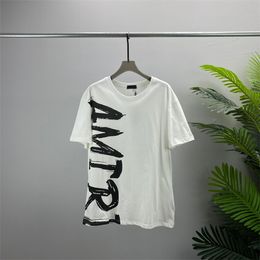 Mens Casual Print Creative t shirt Breathable TShirt Slim fit Crew Neck Short Sleeve Male Tee black white Men's T-Shirts#10