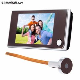 Doorbells Door Peephole Camera 3.5 Inch LCD HD Screen Digital Peephole Door Viewer Camera Video Doorbell 120 Degree Door HardwareL231120