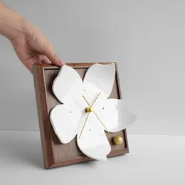 Table Clocks Decorative Modern Living Room Fancy Electronic Bedrooms Small Cute Girls Wooden Reloj Mesa Home Decor