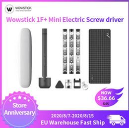 PreXIAOMI Wowstick 1F Pro Mini Electric Screw driver Rechargeable Cordless Power Screw Driver Kit With LED Light Lithium Bat1462018