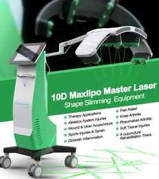 10D liposonic Laser Fat Burning Slimming machine fat reduction Diode Laser boby shape deivce fat loss Therapy For Pain Wound Healing Equipment