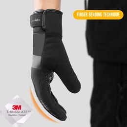 Sports Gloves Winter Men Women Touch Cold Waterproof Male Outdoor Warm Motorcycle Cycle Thermal Fleece Running Ski 231118