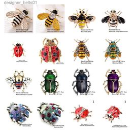 Pins Brooches 26 Styles Animal Bee Labird Ants Bird Ss Brooches Insect Brooch Pin Jewellery Banquet Christmas Gifts Accessories JewelryL231120