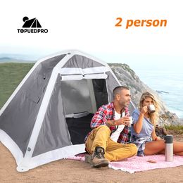 Tents and Shelters TOPUEDPRO Inflatable Tent for Camping 2 Person Necessary Lazy Man Set Up in 20 Seconds Portable Ultra without Poles 6 85Lbs 230420