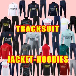 Full set soccer tracksuits Hoodies long sleeve 23 24 SMITH ROWE PEPE SAKA ODEGAARD THOMAS MARTINELLI TIERNEY 2023 2024 football shirt Men training hoodies set