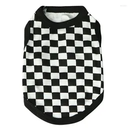 Dog Apparel Clothing Pet "Mosaic" Cotton Wool Small Teddy Bomei Tank Top