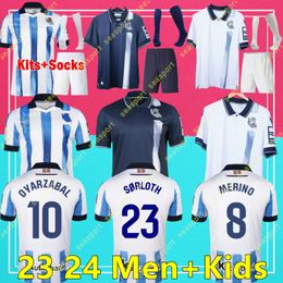 23 24 Real Sociedad Fußballtrikots TIERNEY OYARZABAL Trikot BARRENE 2023 2024 X PRIETO GOROSABEL PORTU TAKE Fußballtrikot CARLOS FDEZ CHO RS Camisetas De Futbol