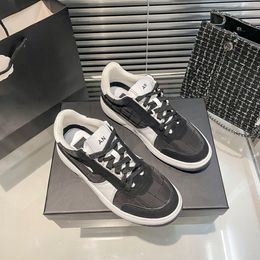 Designer Sneakers Oversized Casual Shoes White Black Leather Luxury Velvet Suede Womens Espadrilles Trainers man women Flats Lace Up Platform 1978 W445 06