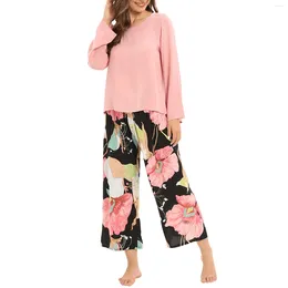 Women's Sleepwear Women Two Piece Casual Pyjamas Wedding Outfits For Guest Homecoming Pantsuits Teens Jumpsuit