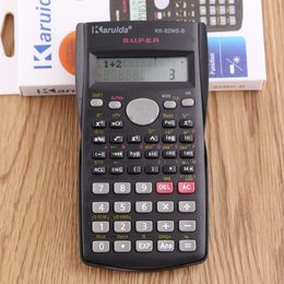 Handheld Student Scientific Calculator 2 Line Display 82MS Portable Multifunctional for Mathematics Teaching SN894