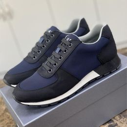 Fashion Brand Collision Dress Shoes Men Running Sneakers Italy Refined Low Top Soft Bottoms Fabric & Calfskin Designer Breathable Run Walk Casual Trainers Box EU 38-45