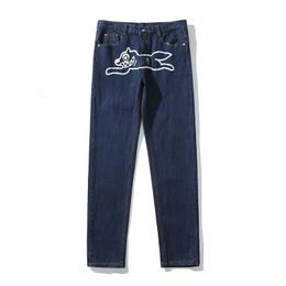 Mens Jeans High Street Vintage Baggy Harajuku Flying Dog Printed Denim Pants Oversize Casual Straight Loose Washed Trousers Male 230420