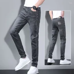 Men's Jeans Men Denim Slim Stretch Straight Pants Brand Arrival High Quality Daily Fashion Trousers