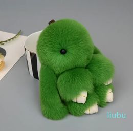 Big Jin Rex Rabbit Fur Doll Handmade Rabbit Keychain Ladies Bag Charm or Car Pendant Gift
