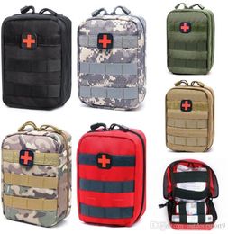 1000D Nylon 15X21X7CM Tactical First Aid Kit Bag Survival Medical Cover Outdoor Emergency Military Package Outdoor Travel Hunting 5341824